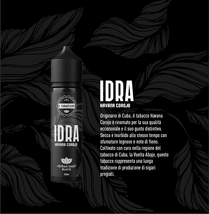 Idra - Urban Leaf Black Vape Fam' Idra - Urban Leaf Black Vape Fam'