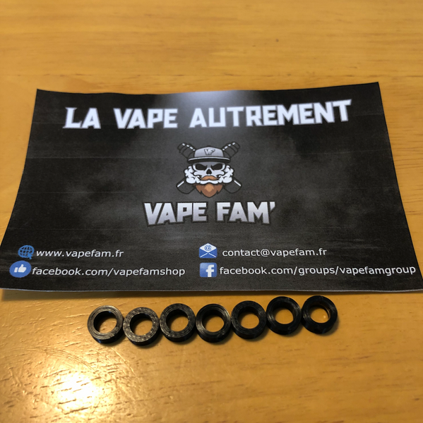 Bagues d'airflows pour MxvEUC - Vape Fam'