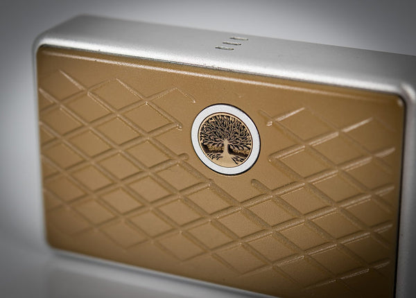 Billet Box Brass 3D Button - Koncio Mods