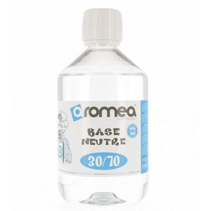 Base neutre Aromea 30pg/70vg Vape Fam' Base neutre Aromea 30pg/70vg Vape Fam'