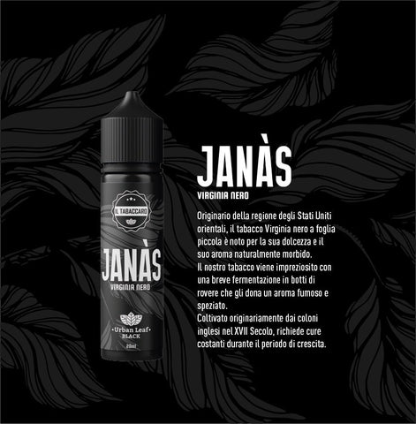 Janàs - Urban Leaf Black