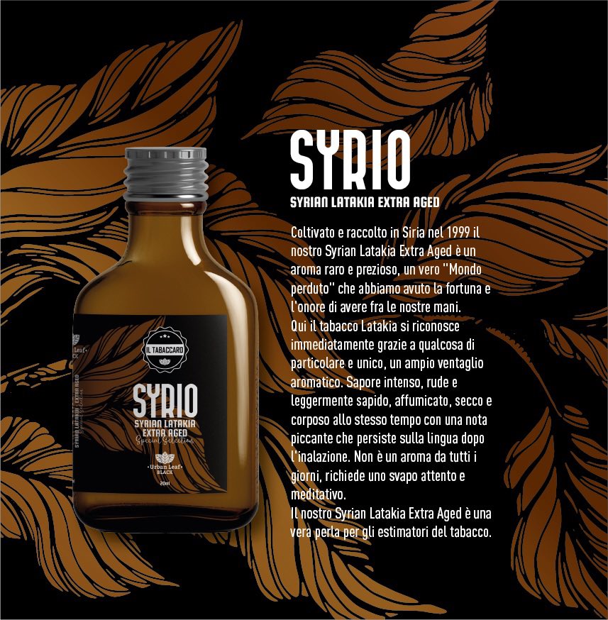 Syrio - Urban Leaf Black