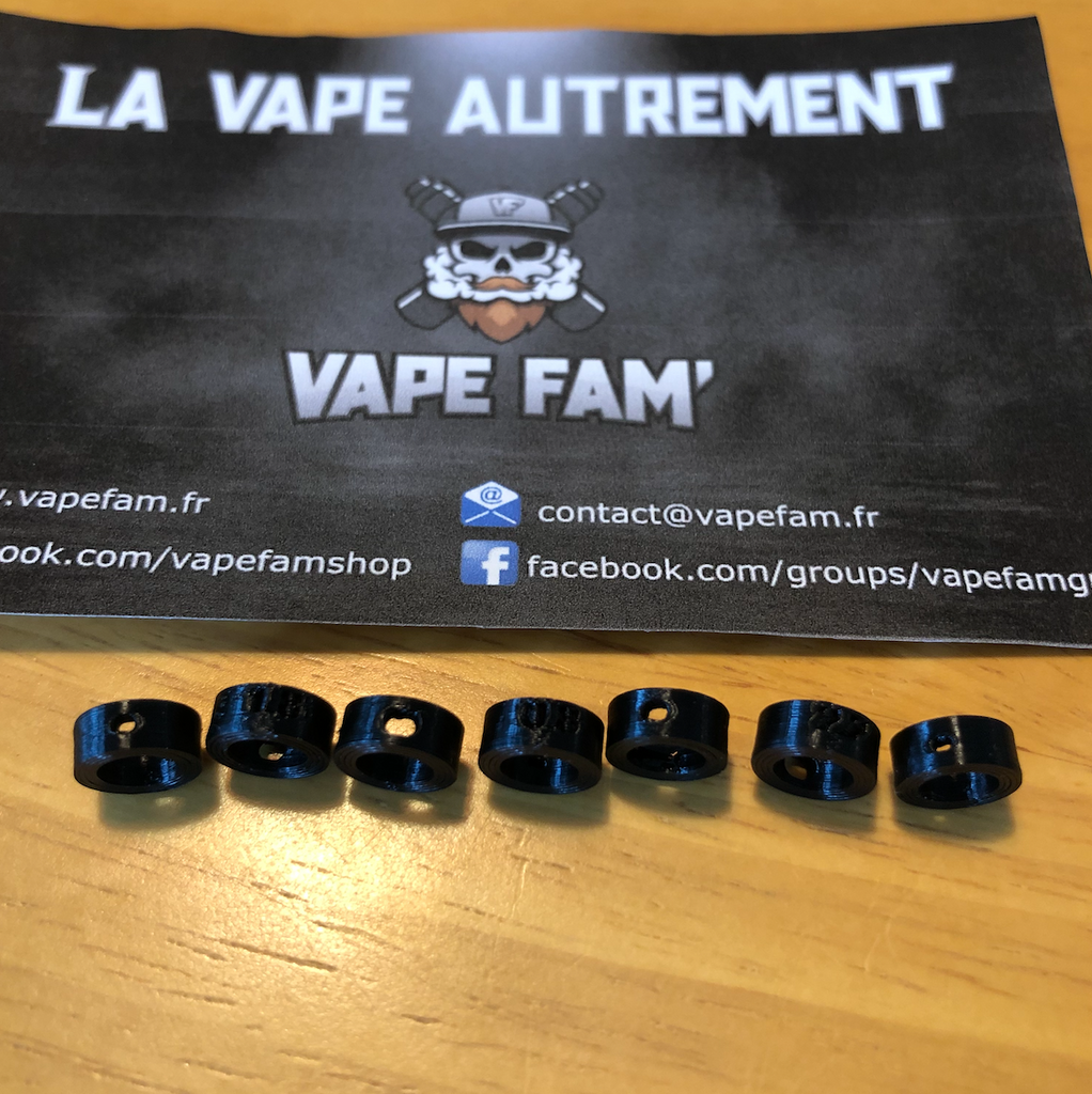Bagues d'airflows pour MxvEUC - Vape Fam' Bagues d'airflows pour MxvEUC - Vape Fam'